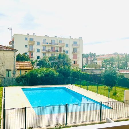 Les Palmiers - Appartement Avec Piscine Proche Plages - Wifi Et Clim Antibes Exterior photo